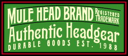 Mule Head Brand Authentic Head Gear Logo